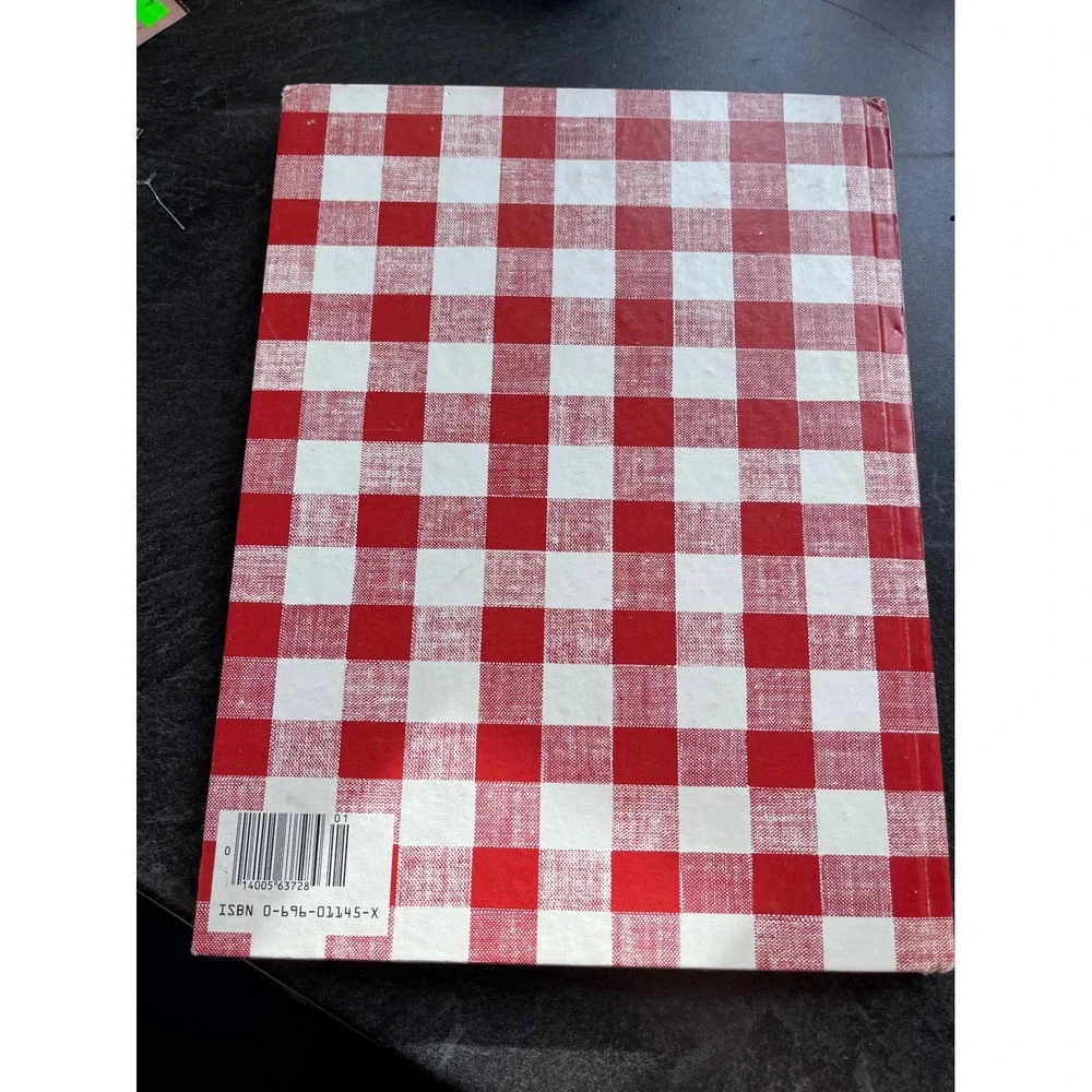 Better Homes and Gardens New Junior Cook Book 1983 Vintage Hardcover Gingham